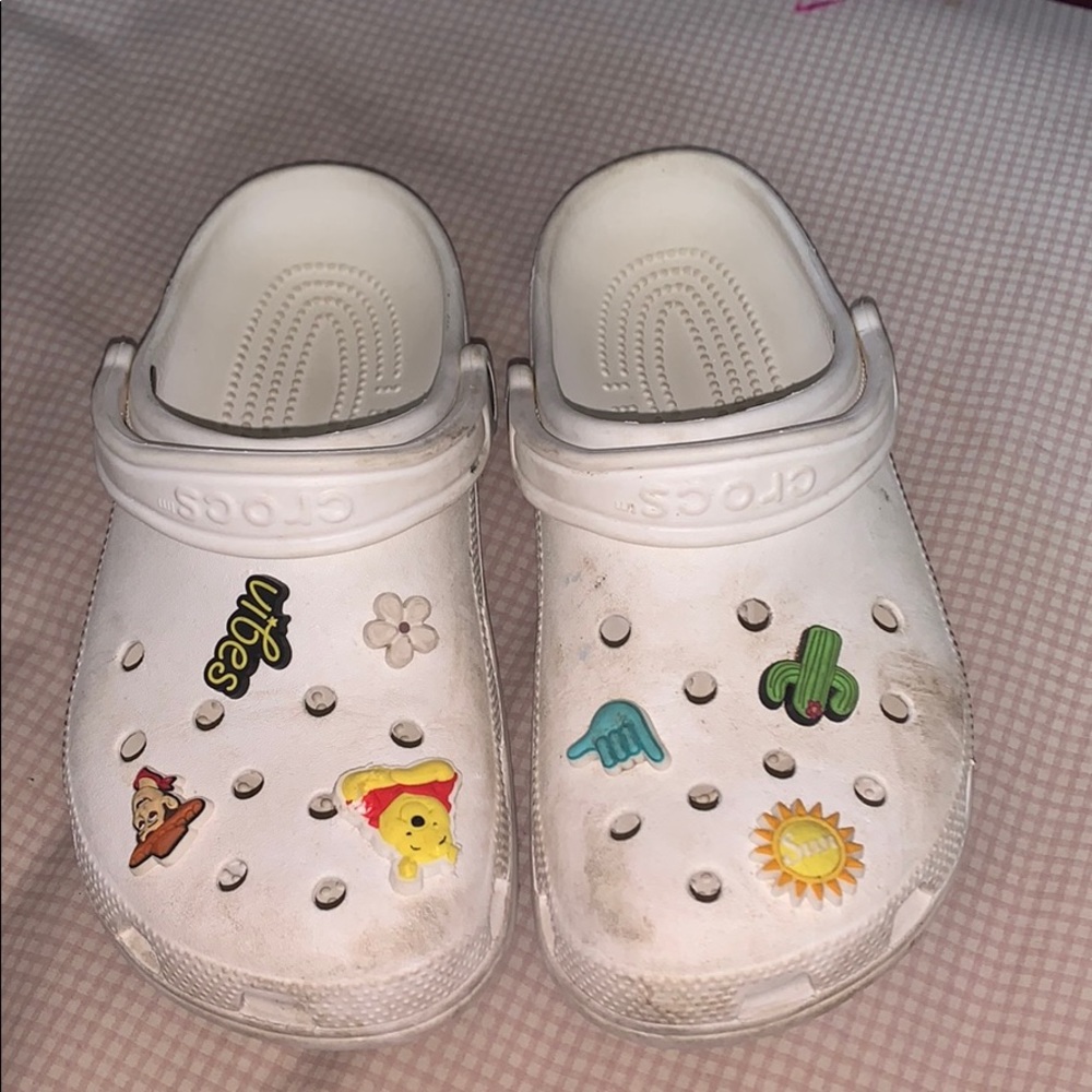 white crocs